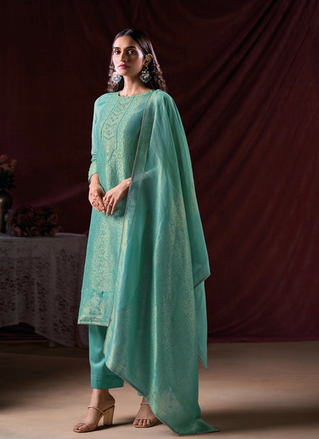 Arnisa By Ganga Pure Bemberg Silk Wholesale Designer Salwar Kameez In India